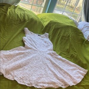 City Studio Spring/Summer Sleeveless mini lacy barbicore dress